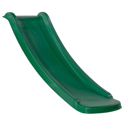 Glissière de toboggan avec vague en PEHD toba 120cm Vert foncé JARDINDECO