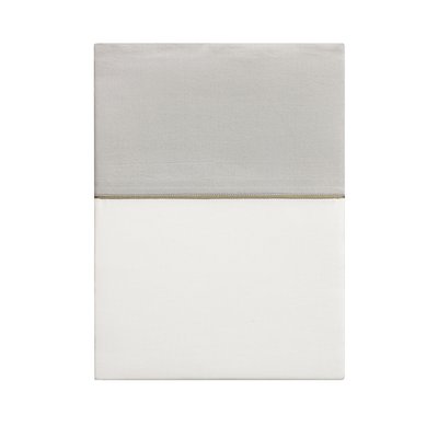 Drap plat uni en satin de coton bio, NOBEL ALEXANDRE TURPAULT