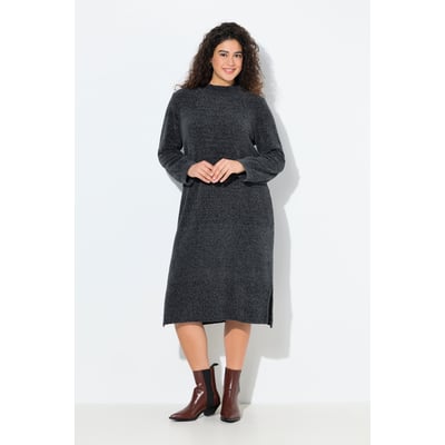Robe midi en fil chenille à large ULLA POPKEN