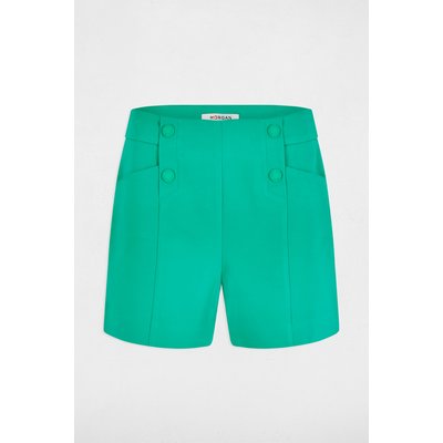 Short droit à pinces MORGAN