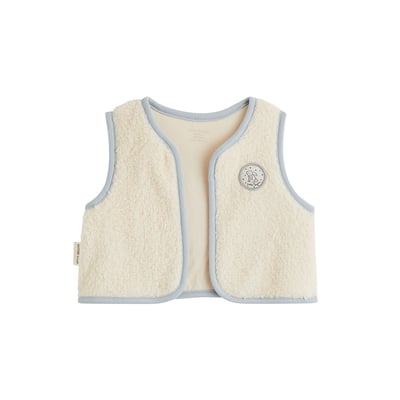 Veste sans manches bébé en sherpa Voix Lactée PETIT BEGUIN
