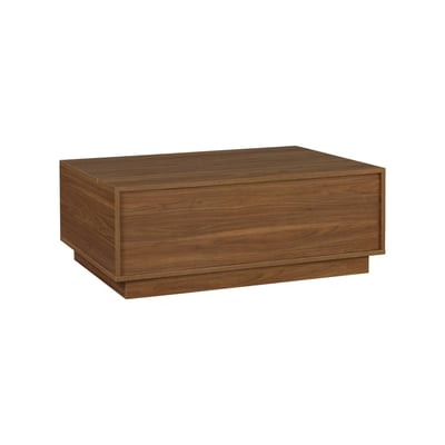 Table basse décor bois avec plateau relevable  KUBA SWEEEK