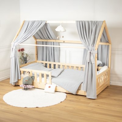Set de Double Ciel de Lit cabane JEANNE SEVIRA KIDS