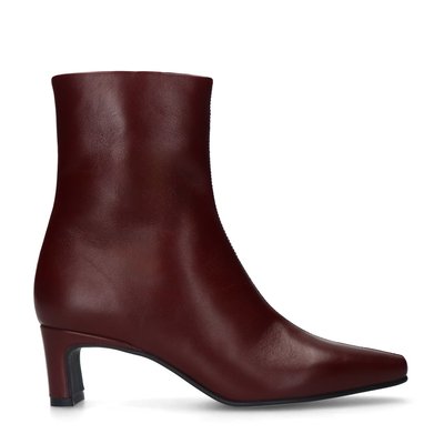 Bottines à talon en cuir SACHA