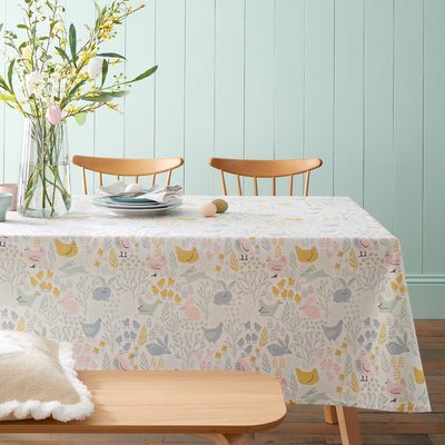 Cottage Friends Cotton Tablecloth CATHERINE LANSFIELD