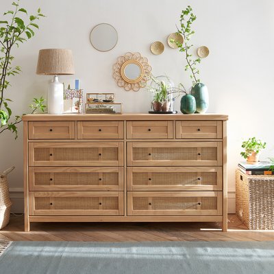 Espelho duplo de rattan em forma de flor Ø36 cm, Nogu LA REDOUTE INTERIEURS