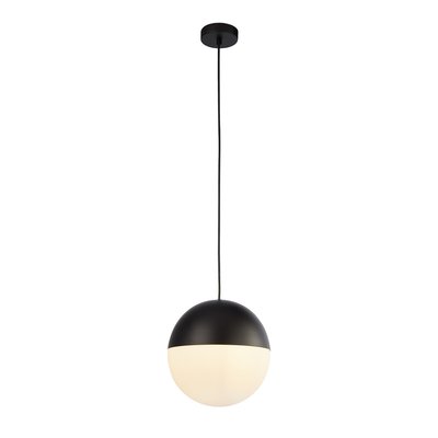 Black and Opal Globe Ceiling Pendant SO'HOME