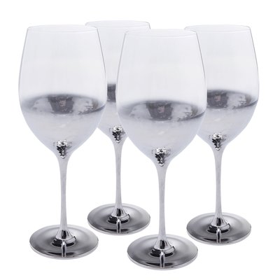 Lot de 4 verres à vin rouge, NIGHT SKY KARE DESIGN
