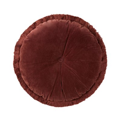 Coussin en velours, ROMULUS OLIVIER DESFORGES