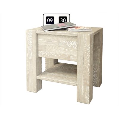 Table de chevet en bois, Aruba RECOLLECTION