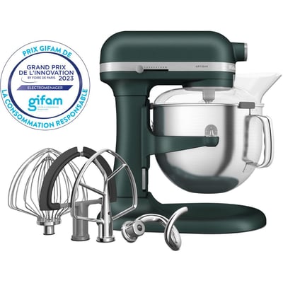 Robot pâtissier 5KSM70SHXEPP vert sapin KITCHENAID