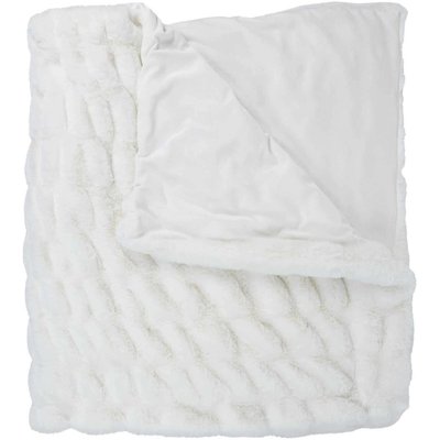 Plaid en polyester tissu doux Luxury 140 x 200 cm CMP