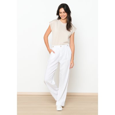 Pantalon de tailleur en lin LOLALIZA