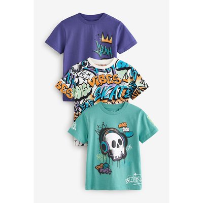 T-shirt manches courtes, lot de 3 NEXT