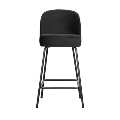 Tabouret de bar en velours 65cm  - VOGUE BEPUREHOME