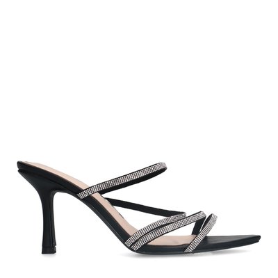 Mules à talon avec strass SACHA