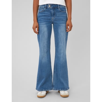 Jean flare taille haute BZB