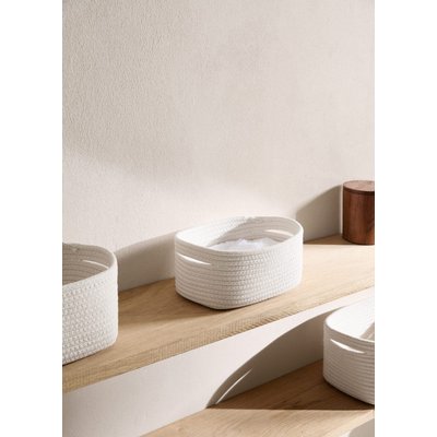 Petit panier de rangement en coton MANGO HOME