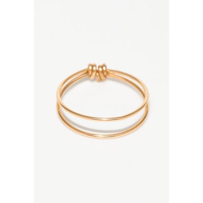 Bague double Essentiel YAY PARIS
