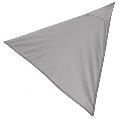 Toile ombrage triangulaire gris - 300x300x300cm SUNNYDAYS