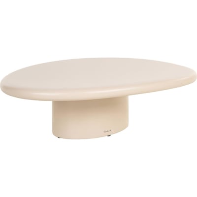 Table basse organique en ciment pour salon et terrasse RECOLLECTION