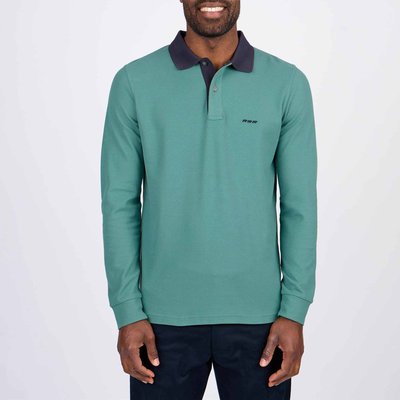 Polo au col contrastant MISE AU GREEN