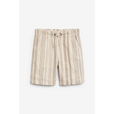 Short texturé à rayures coupe classique NEXT