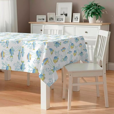 Nappe anti-taches Pescaito - 100% coton - NAF NAF HOME