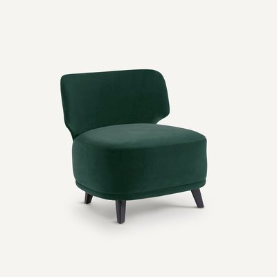 Poltrona XL velluto Odalie, design E. Gallina AM.PM