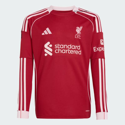 Maillot Domicile À Manches Longues Liverpool Fc 25/26 Enfants Maillot Domicile À Manches Longues Liverpool Fc 25/26 Enfants adidas Performance