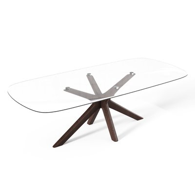 Table à manger en verre ELYA SIA HOME