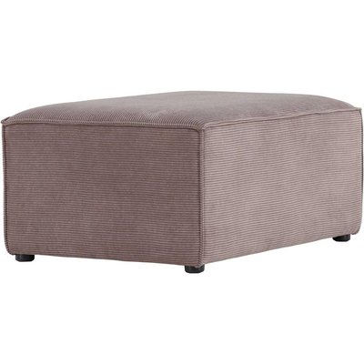 Pouf en tissu velours côtelé Gillholmen VENTURE HOME