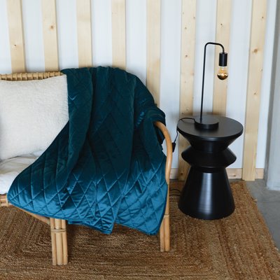 Plaid Canapé en Velours Matelassé HOME MAISON