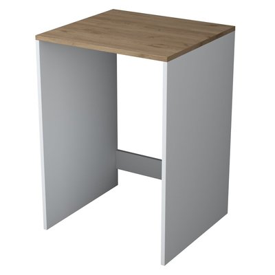 Etagère pour machine à laver décor blanc et noyer H91,8 cm - JUNE CALICOSY