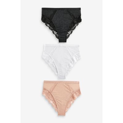 Culottes avec dentelle, lot de 7 NEXT