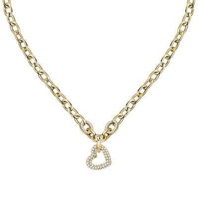 Collier en acier et cristal INCONTRI MORELLATO