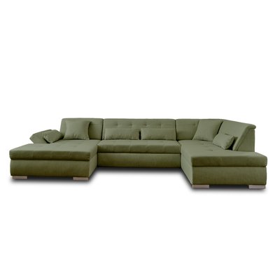 Canapé d'Angle Convertible en Tissu 7 places - VERMONT LISA DESIGN