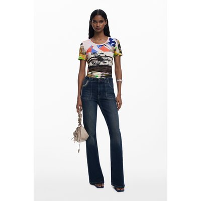 Desigual - Jeans évasés DESIGUAL