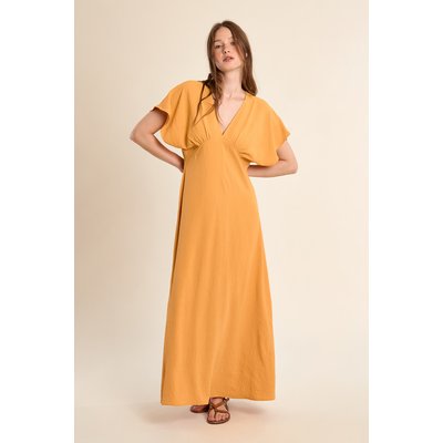 Robe longue, col V MOLLY BRACKEN