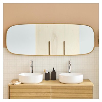 Miroir rectangulaire chêne 50x140 FLOKI MOB IN