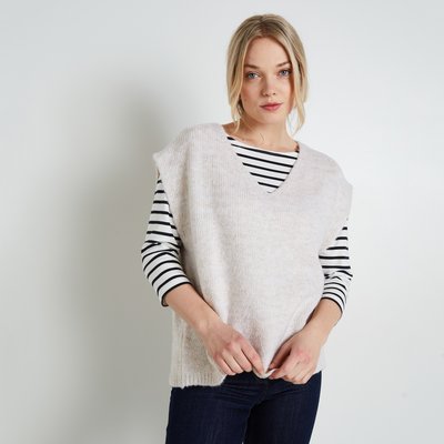 Pull loose sans manches GRAIN DE MALICE