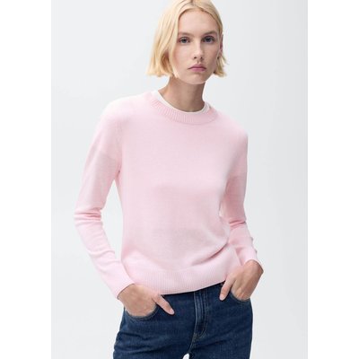 Pull maille lin mélangé MANGO