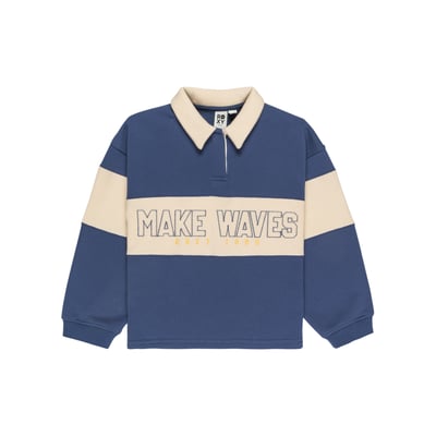 Sweat en blocs de couleurs avec col en couleur contrastée ICONIC WAVES. ROXY