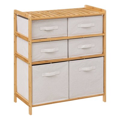 Meuble étagère avec 6 paniers TIDY BOX 5FIVE SIMPLY SMART
