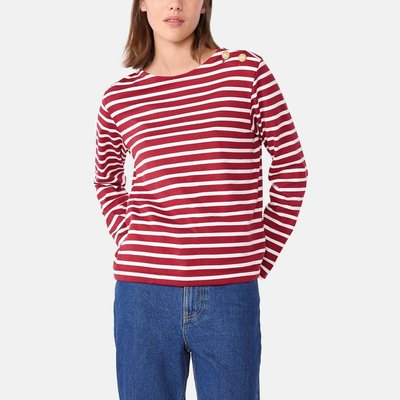 Women's Cotton Striped Top PETIT BATEAU