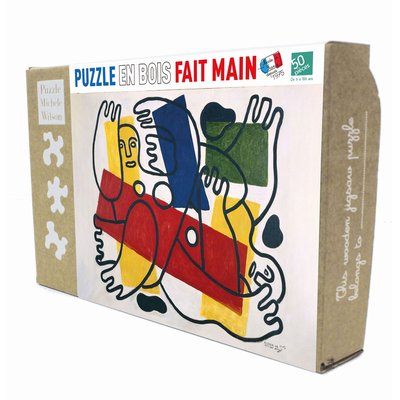 Les Plongeurs de Léger PUZZLE MICHELE WILSON