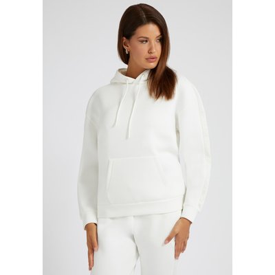 Pull À Capuche Avec Bandes Logo GUESS