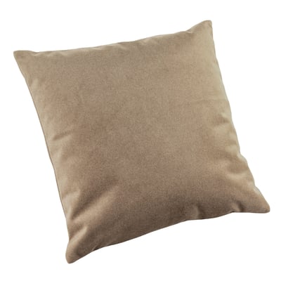 Coussin velours  - Effet peau de pêche LINDER