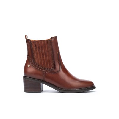 Bottines à talon cuir BACAROT PIKOLINOS