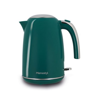 Bouilloire électrique 1,7L en acier inoxydable, RETRO MENASTYL